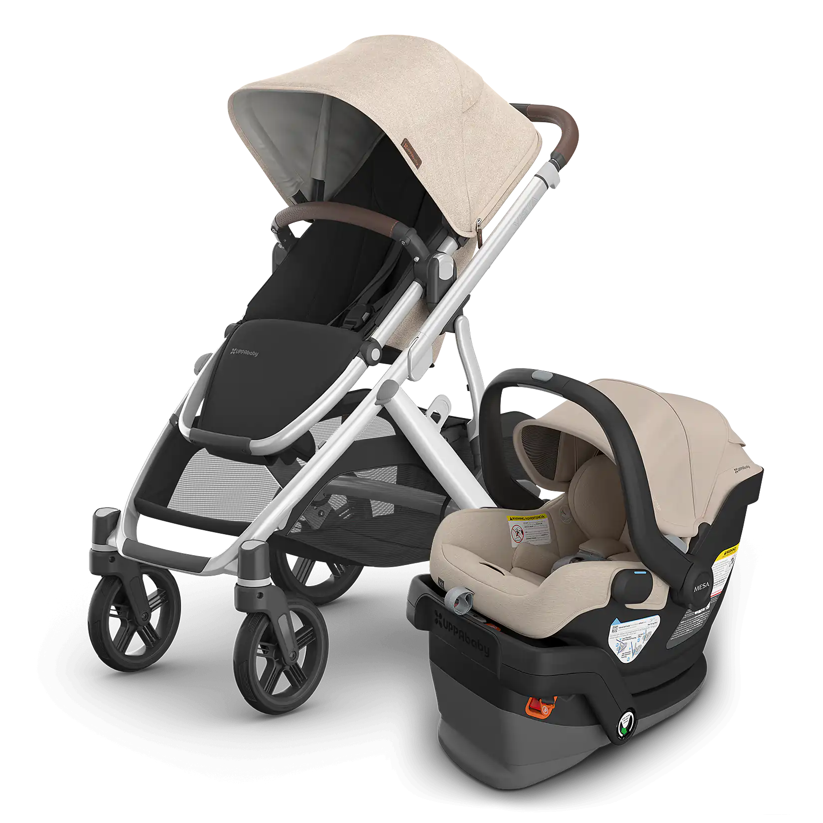 uppababy stroller seat UPPAbaby Vista V3 Stroller + Mesa V3 Infant Car Seat Bundle