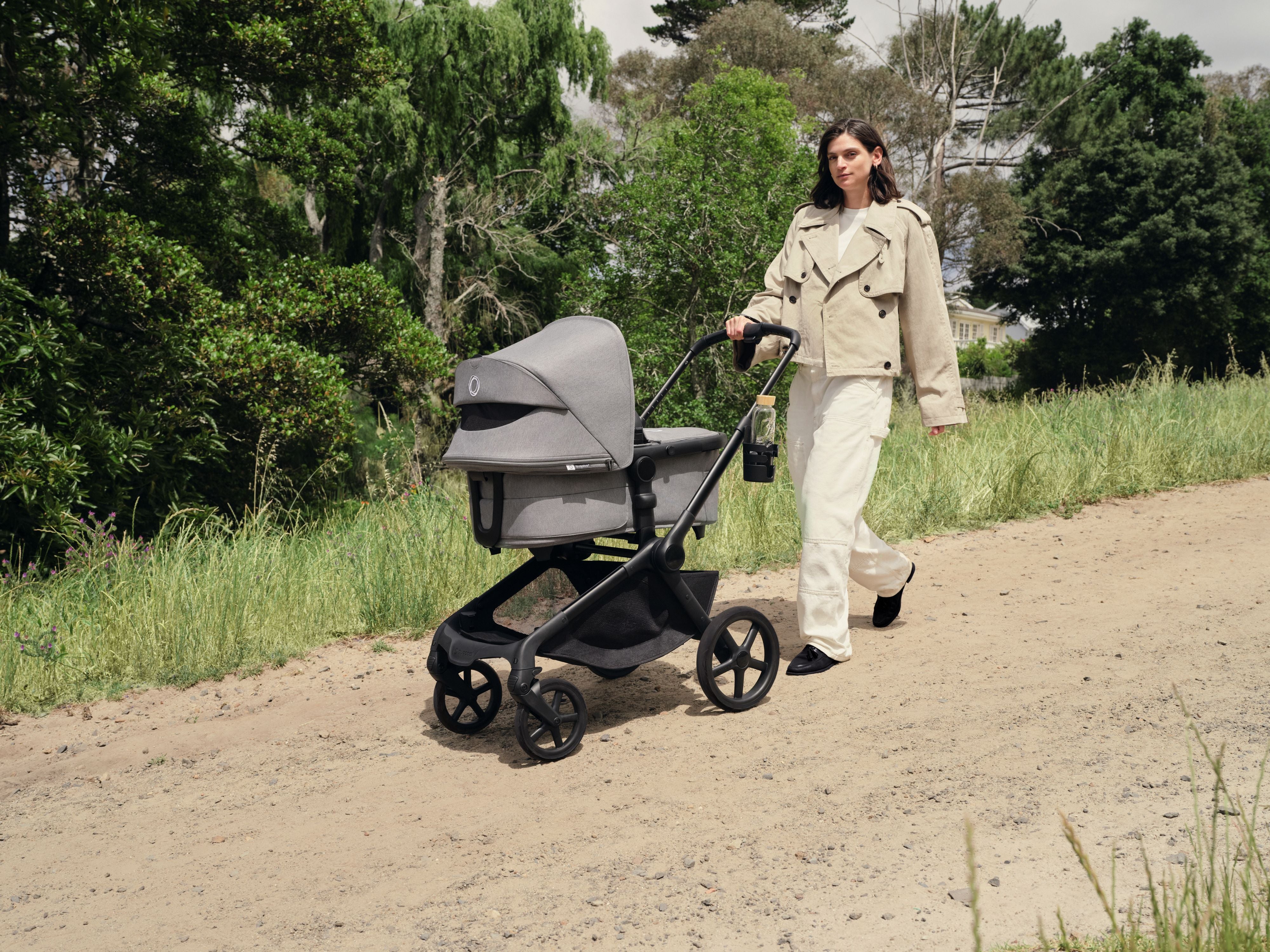 Bugaboo Kangaroo Complete Stroller With Bassinet and Sibling Seat