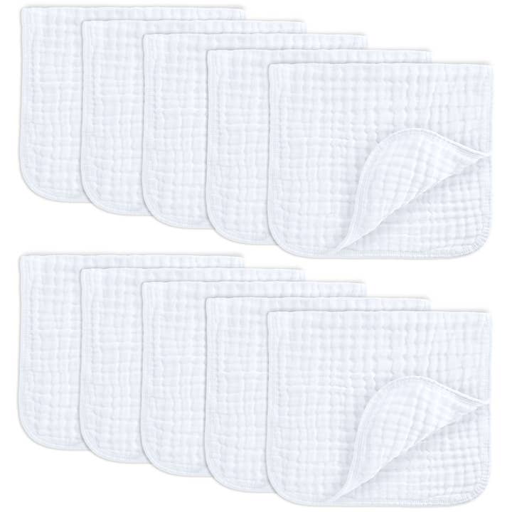 Comfy Cubs Muslin Cotton Burp Cloths