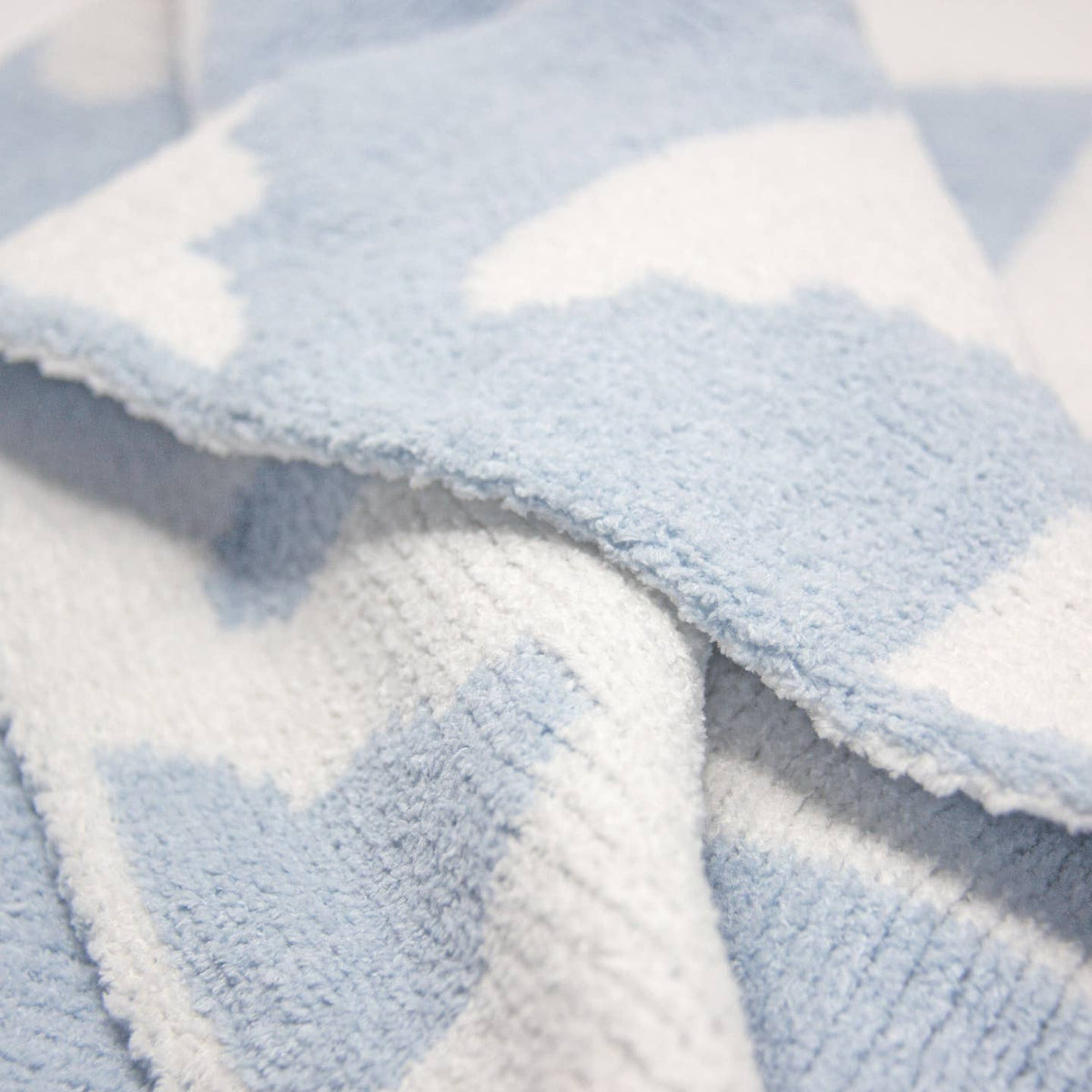 Living Textiles Knitted Chenille Baby Blanket