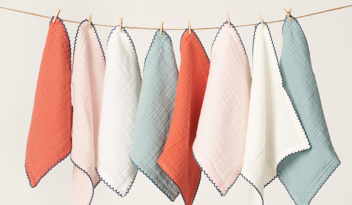 Babette Scalloped Washcloth 3-Pack