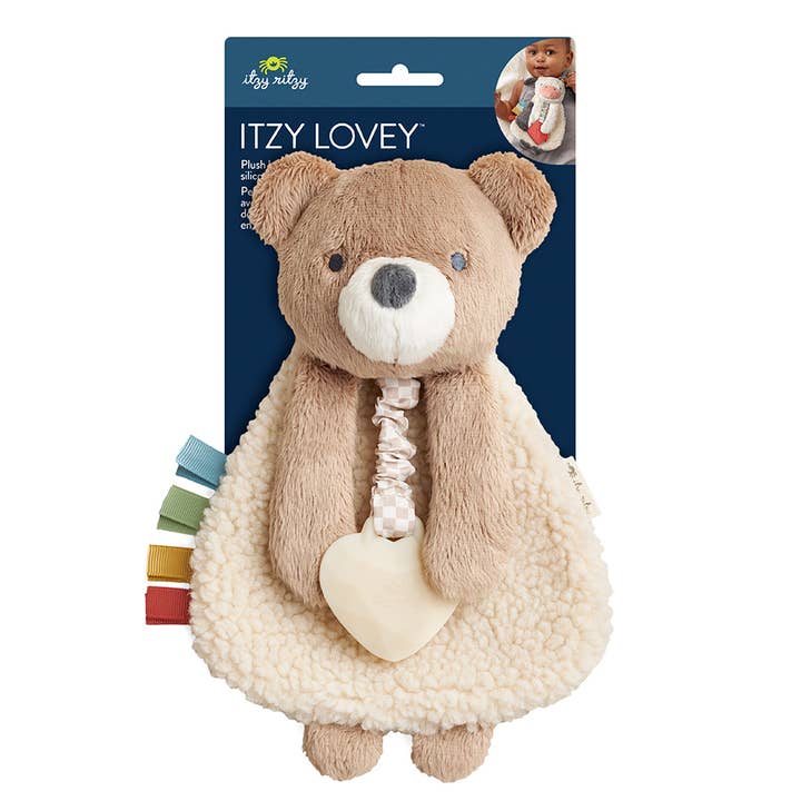 Itzy Ritzy Itzy Lovey Plush Toy And Teether