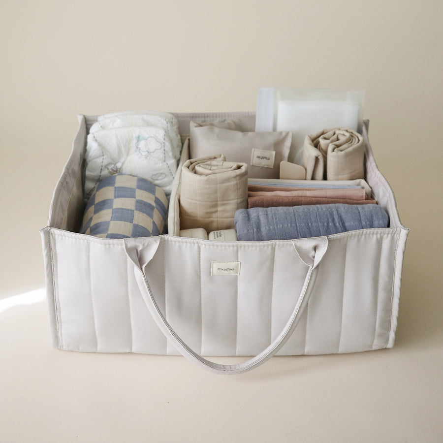 Mushie Diaper Caddy