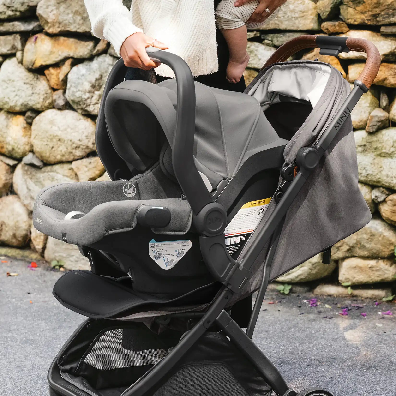 UPPAbaby Minu V3 Car Seat Adapters For Mesa/ Aria