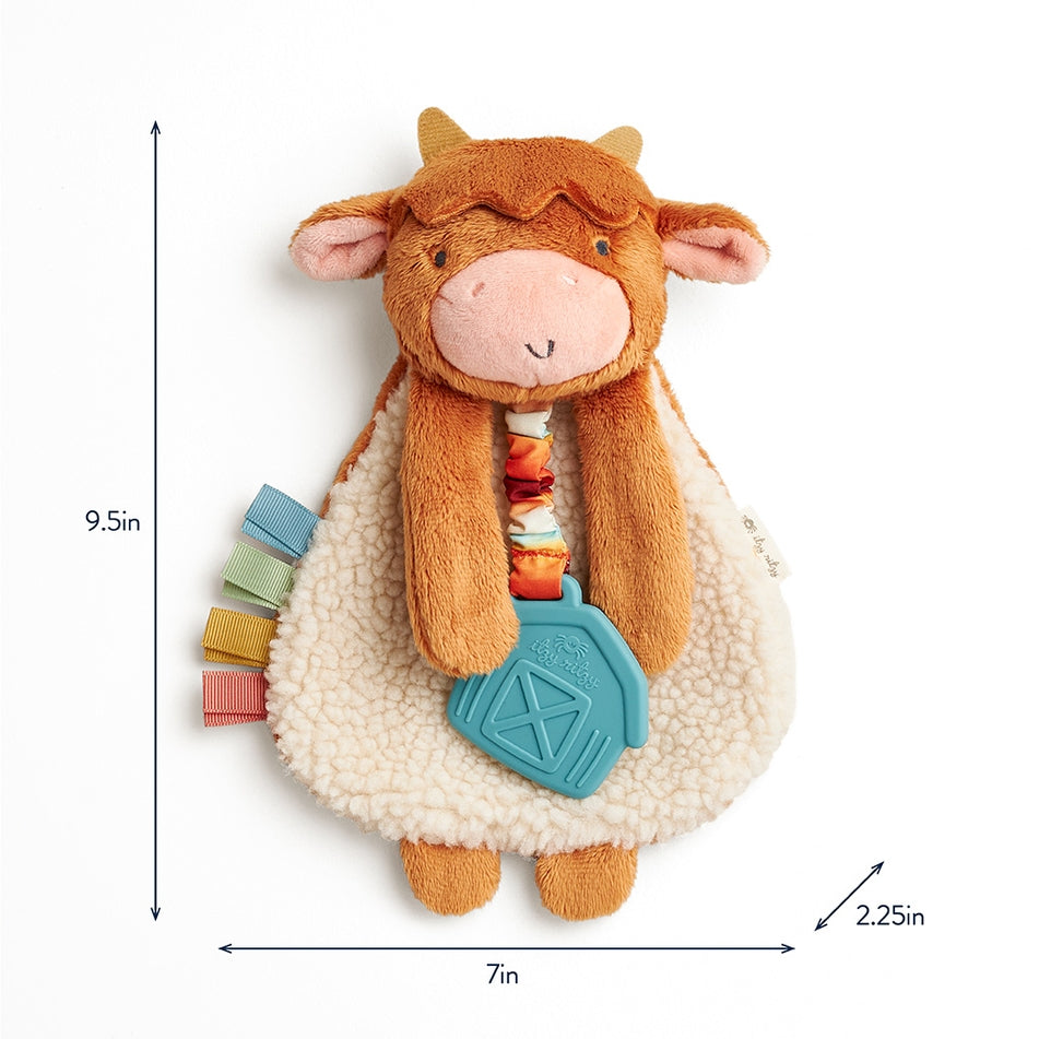 Itzy Ritzy Itzy Lovey Plush Toy And Teether