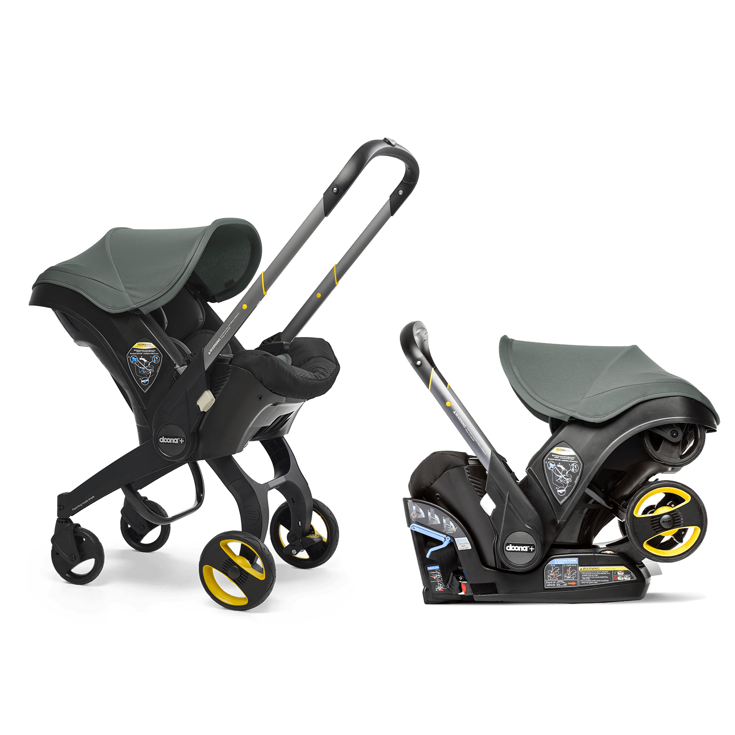 Doona Infant Car Seat Stroller with Base