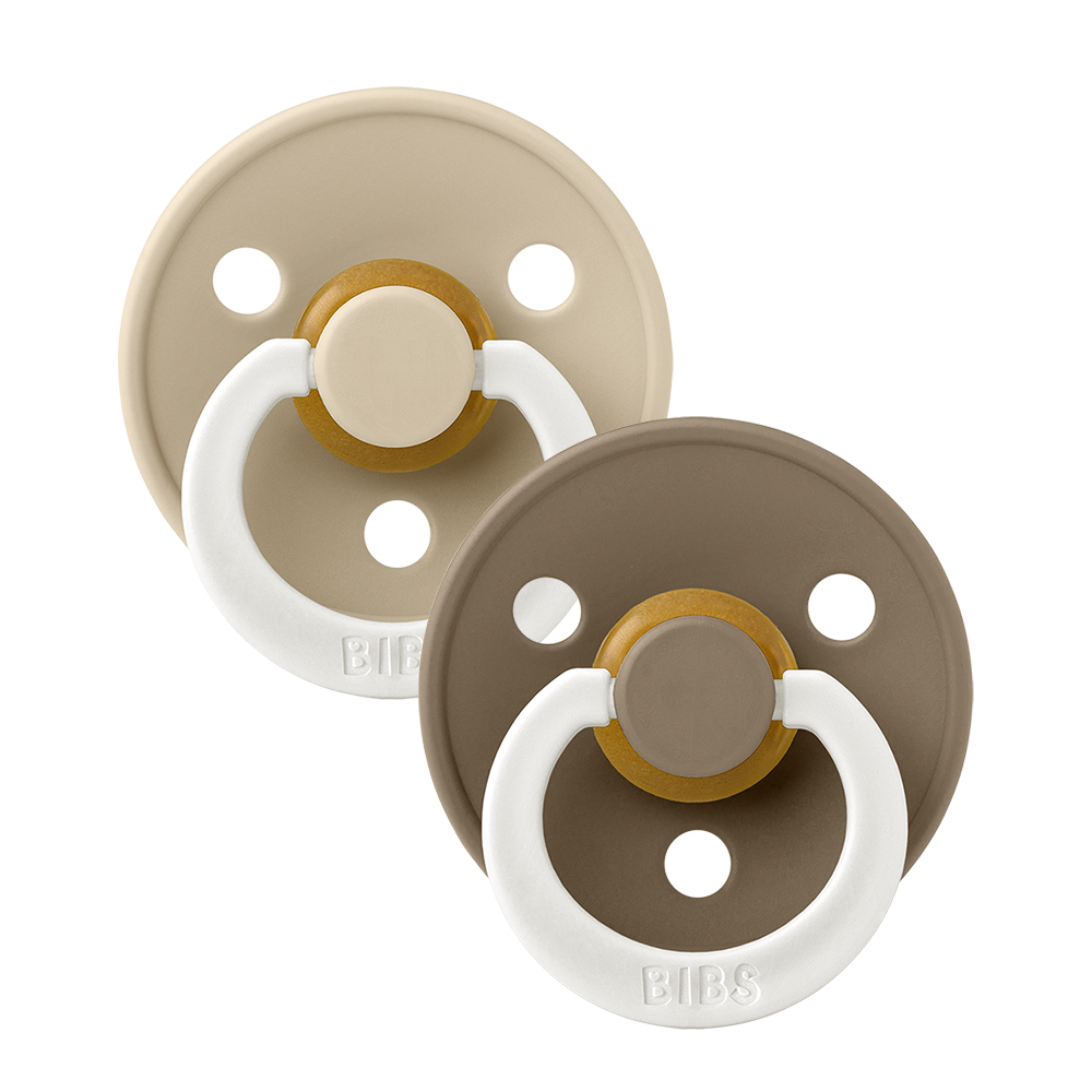 BIBS Pacifier Original Colour Latex - 2 Pack