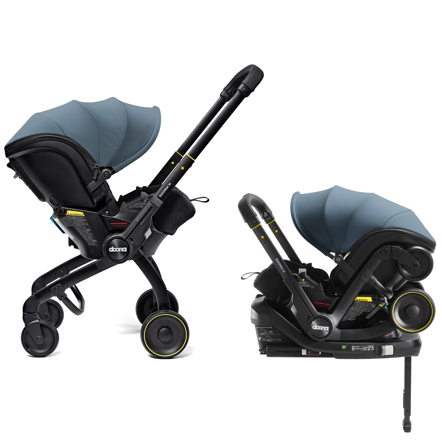 Doona X Infant Car Seat Stroller & Latch Base