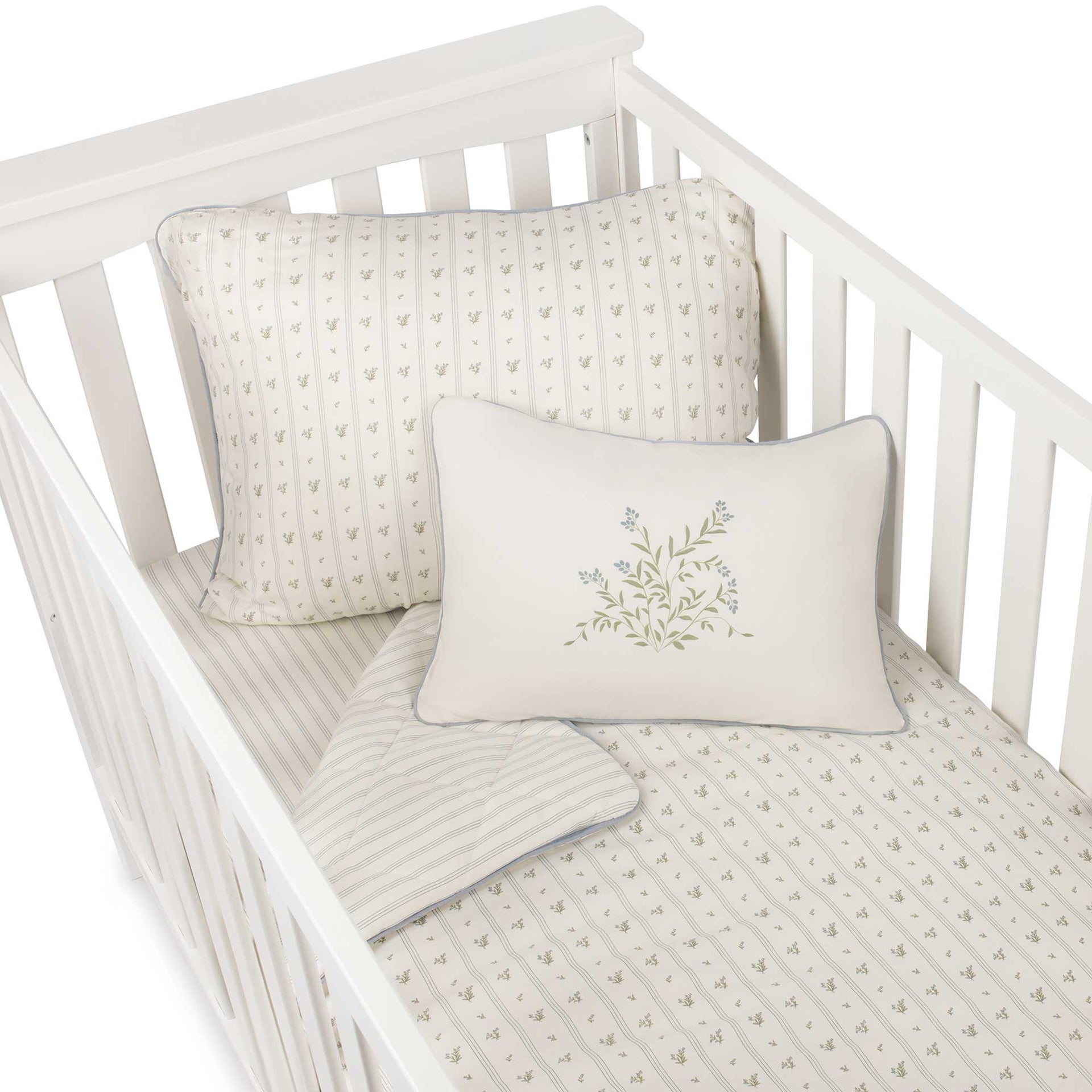 Ely's & Co. 5 Piece Baby Crib Set (52"x 28")