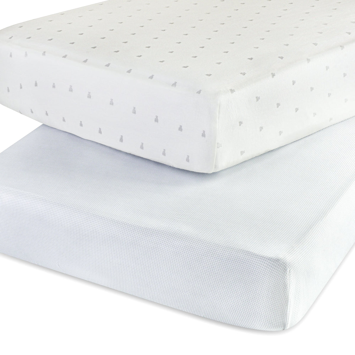 Ely's & Co. Cotton Crib Sheet - 2 Pack