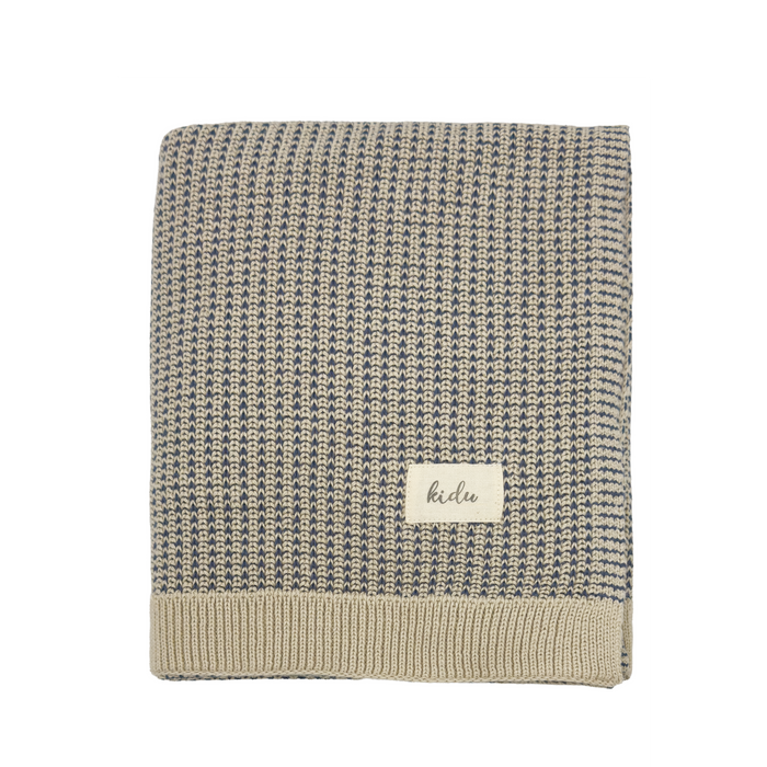 Kidu Knit Baby Blanket Gift Set
