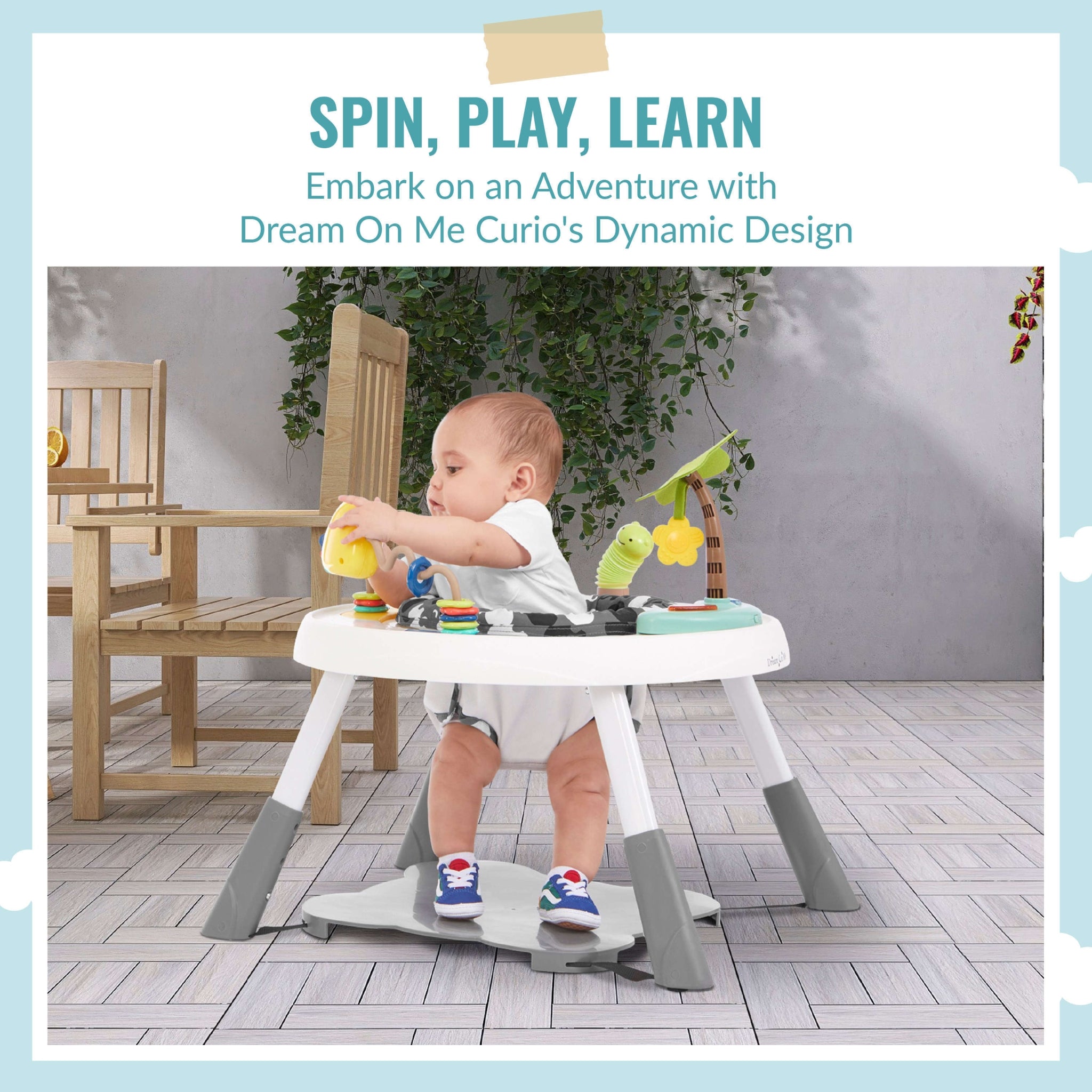 Dream On Me Curio Sit N Seek Baby Activity Center
