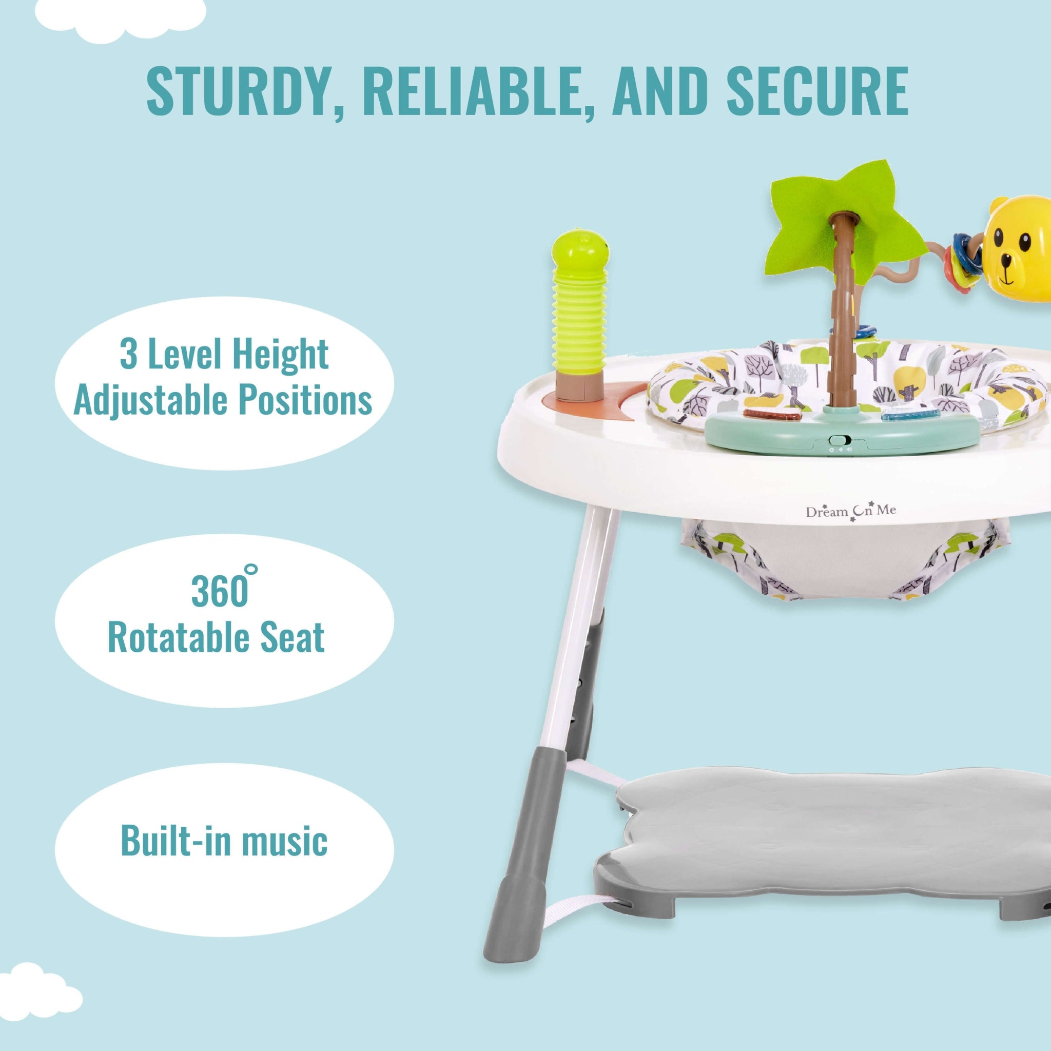 Dream On Me Curio Sit N Seek Baby Activity Center