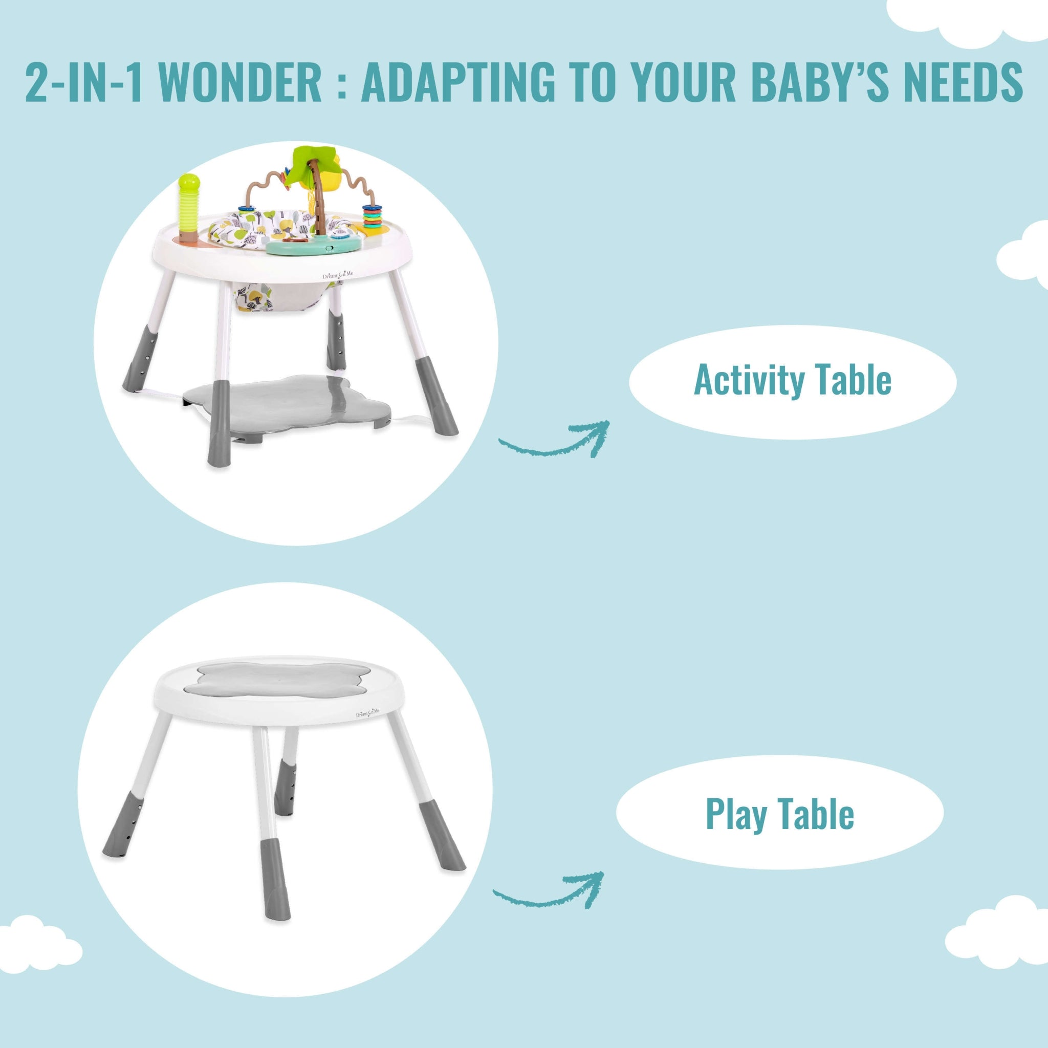 Dream On Me Curio Sit N Seek Baby Activity Center