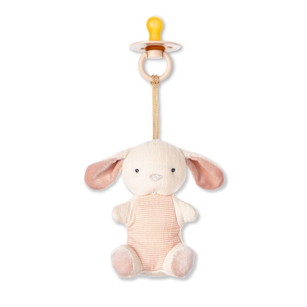 Itzy Ritzy Bitzy Pal Natural Rubber Pacifier & Plush Toy