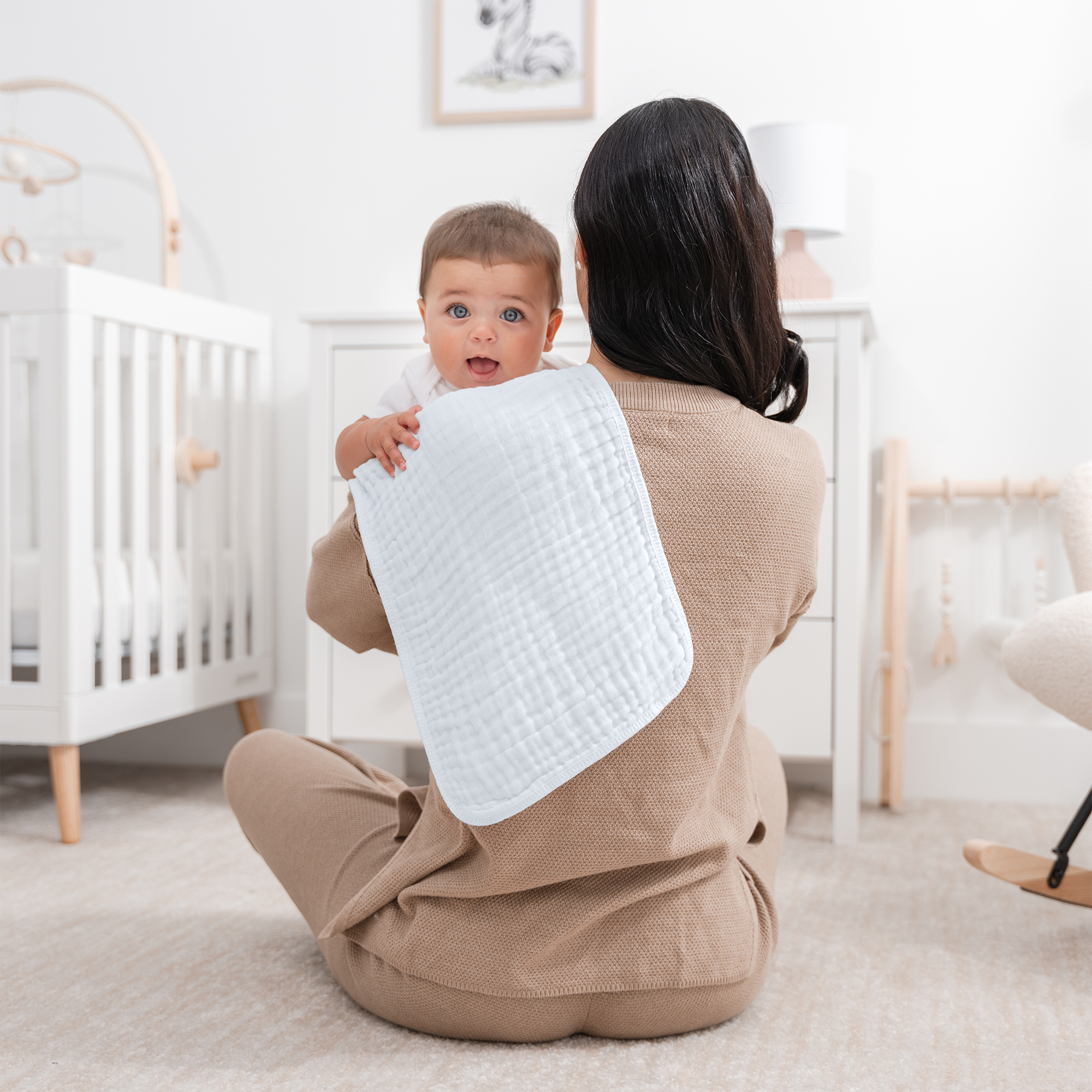 Comfy Cubs Muslin Cotton Burp Cloths