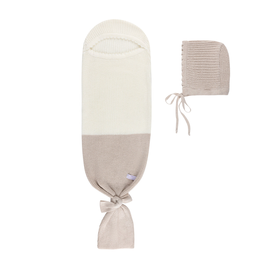 Bon Knit Two-Tone Cocoon Set