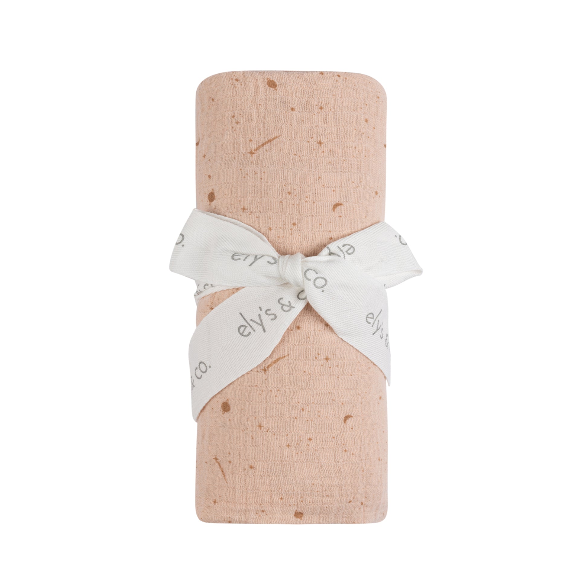 Ely's & Co. Brushed Cotton Muslin Swaddle Blanket Celestial Collection