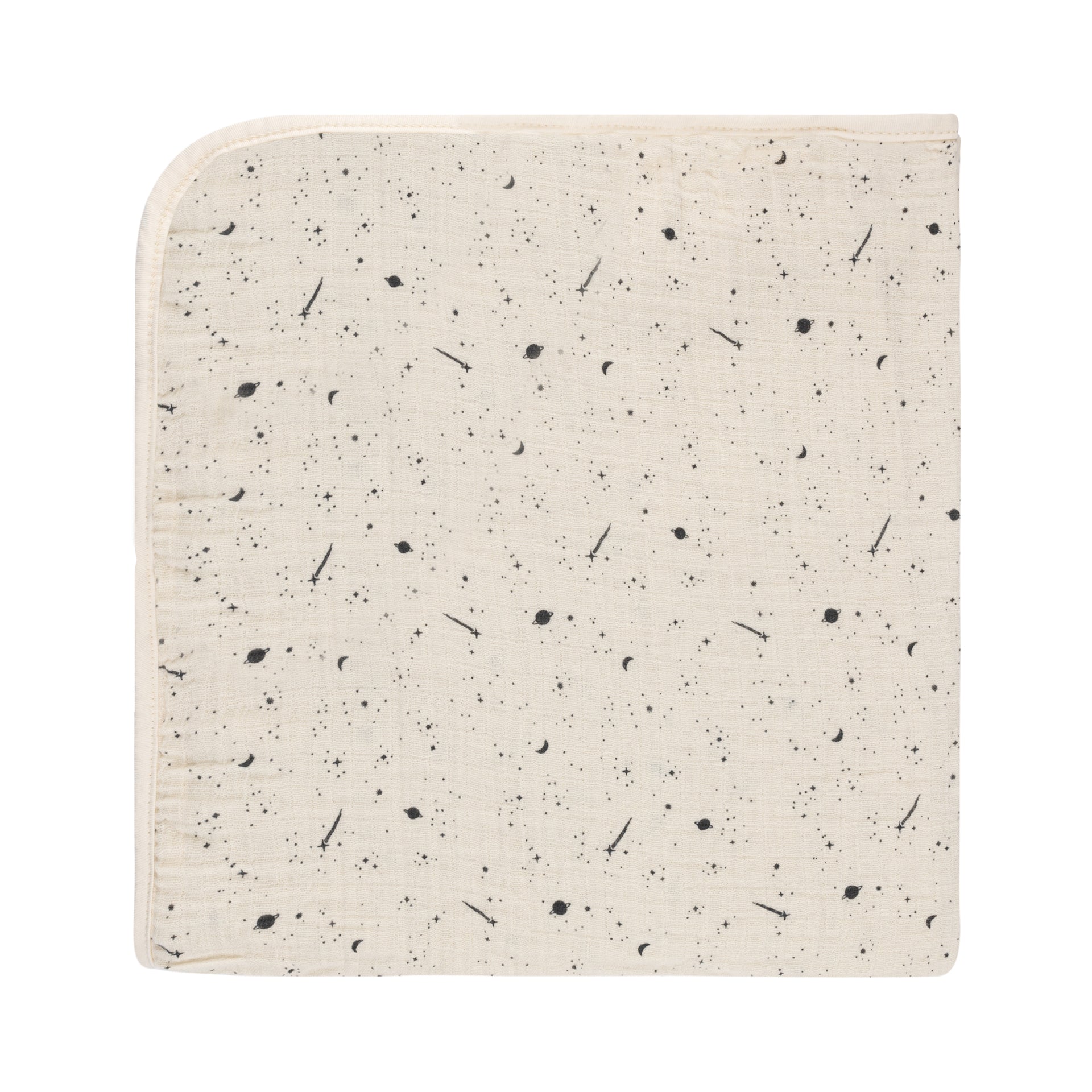Ely's & Co. Brushed Cotton Muslin Swaddle Blanket Celestial Collection