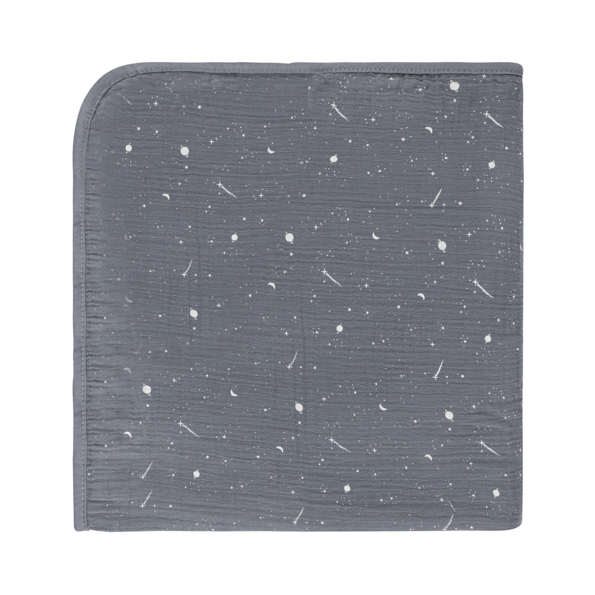 Ely's & Co. Brushed Cotton Muslin Swaddle Blanket Celestial Collection