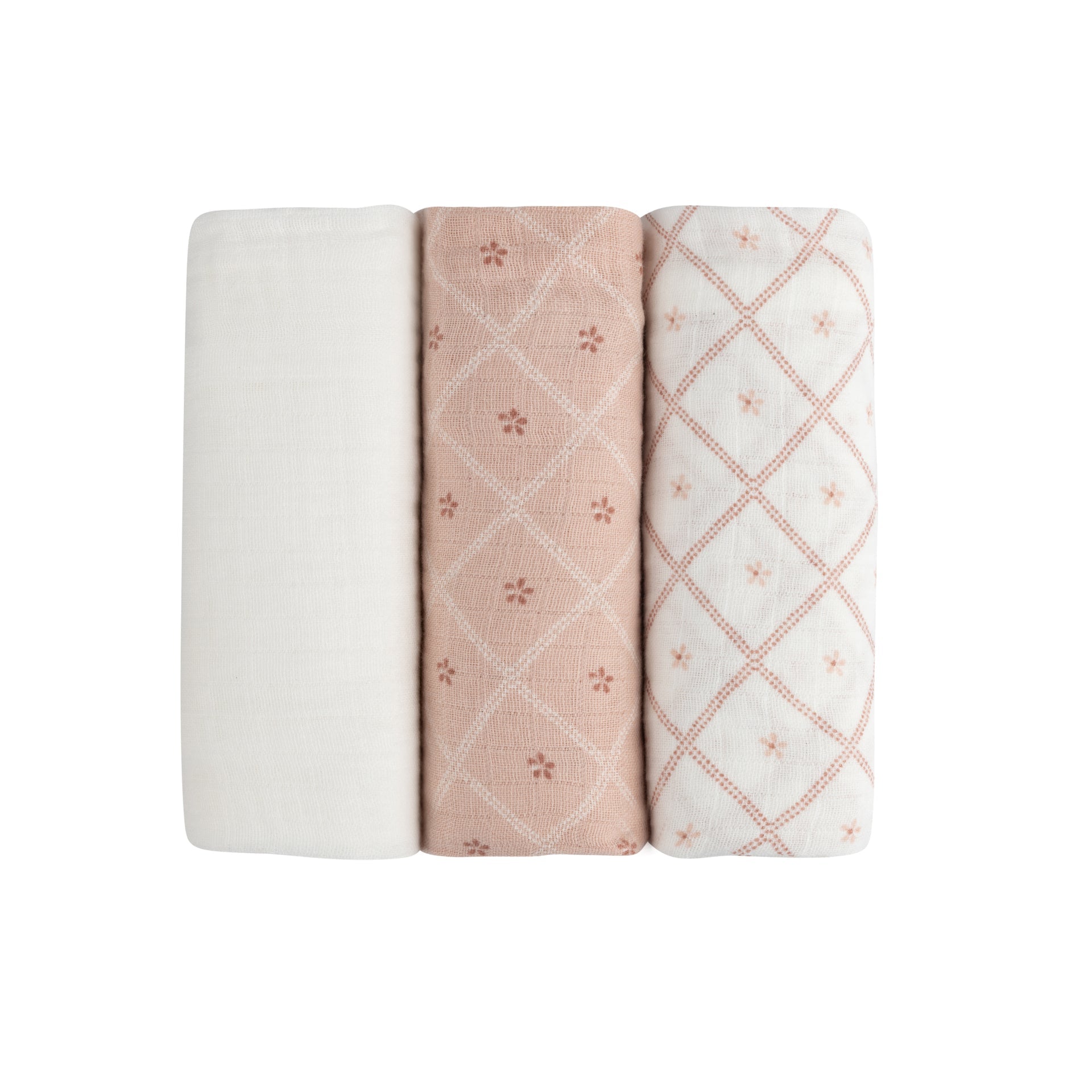 Aurora Classics Hypoallergenic Muslin Burp Cloth | 3-Pack