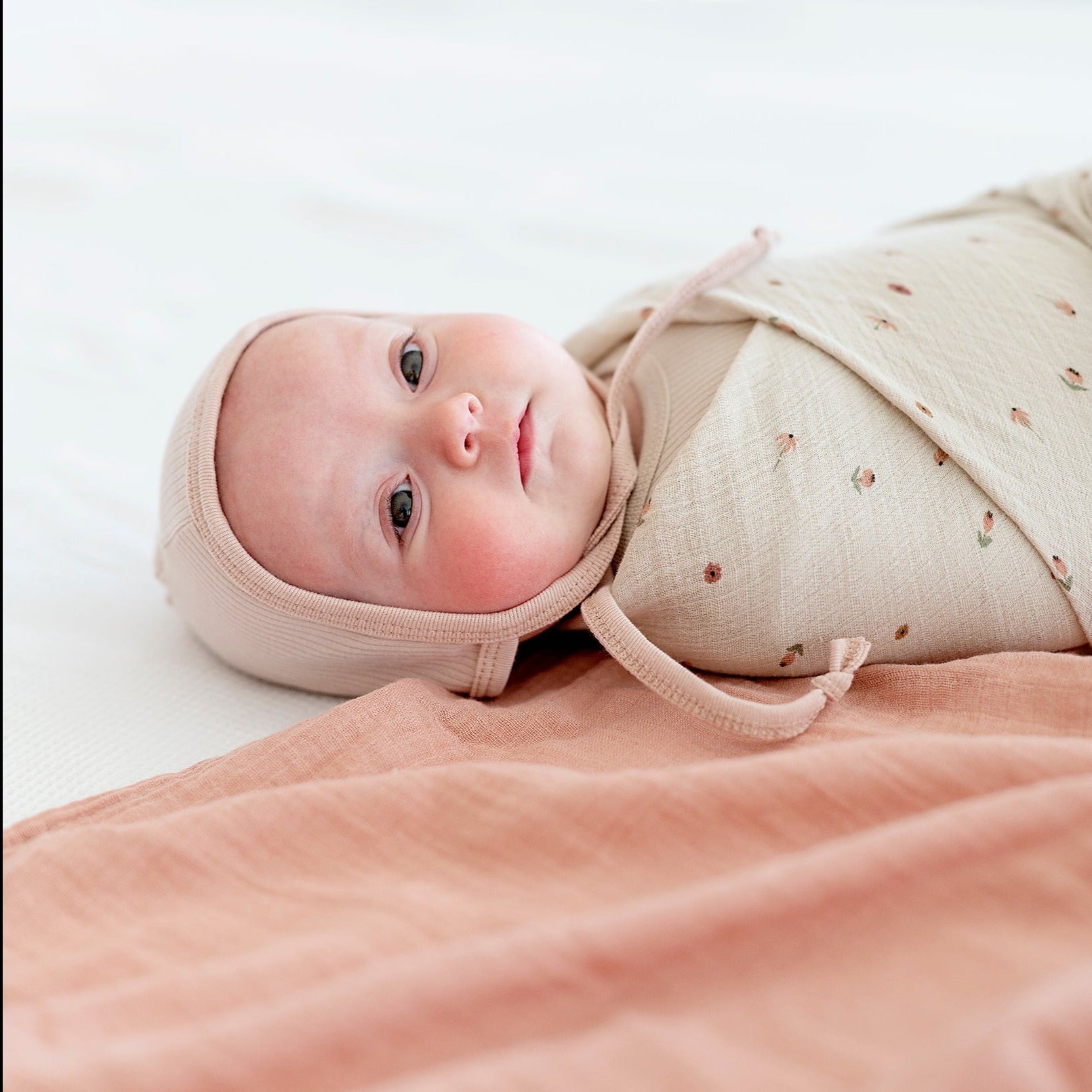 Ely's & Co. Cotton Muslin Swaddle Blanket - 2 Pack