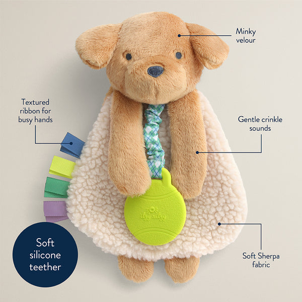 Itzy Ritzy Itzy Lovey Plush Toy And Teether