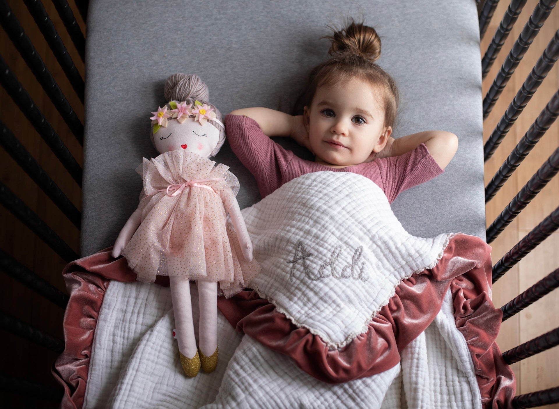 Ely's & Co. Hearts of Yarn Madeleine Ballerina Doll