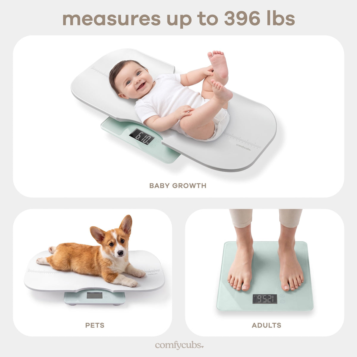 Comfy Cubs Baby Scale With Tray