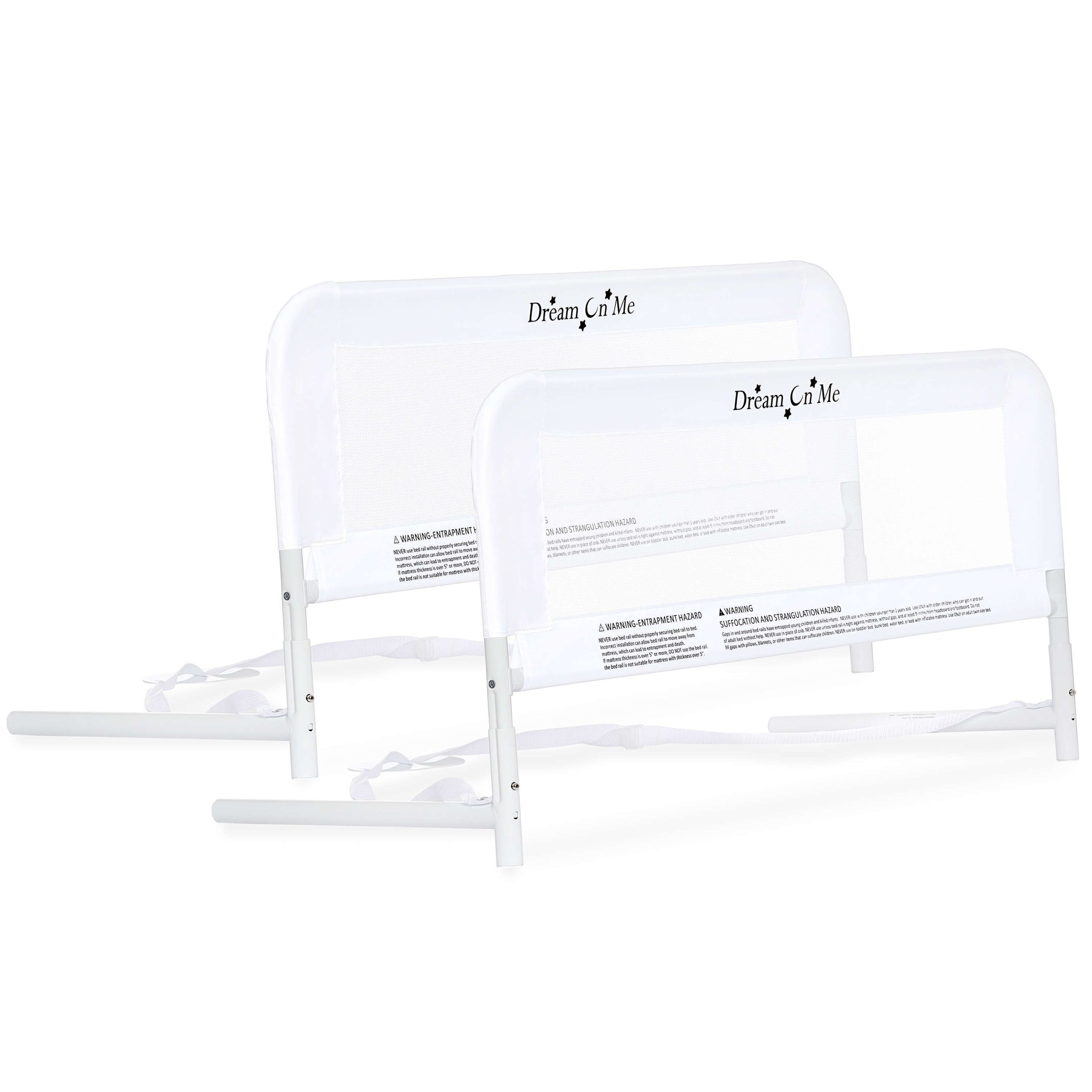 Dream On Me Mesh Security Bed Rail Double Pack