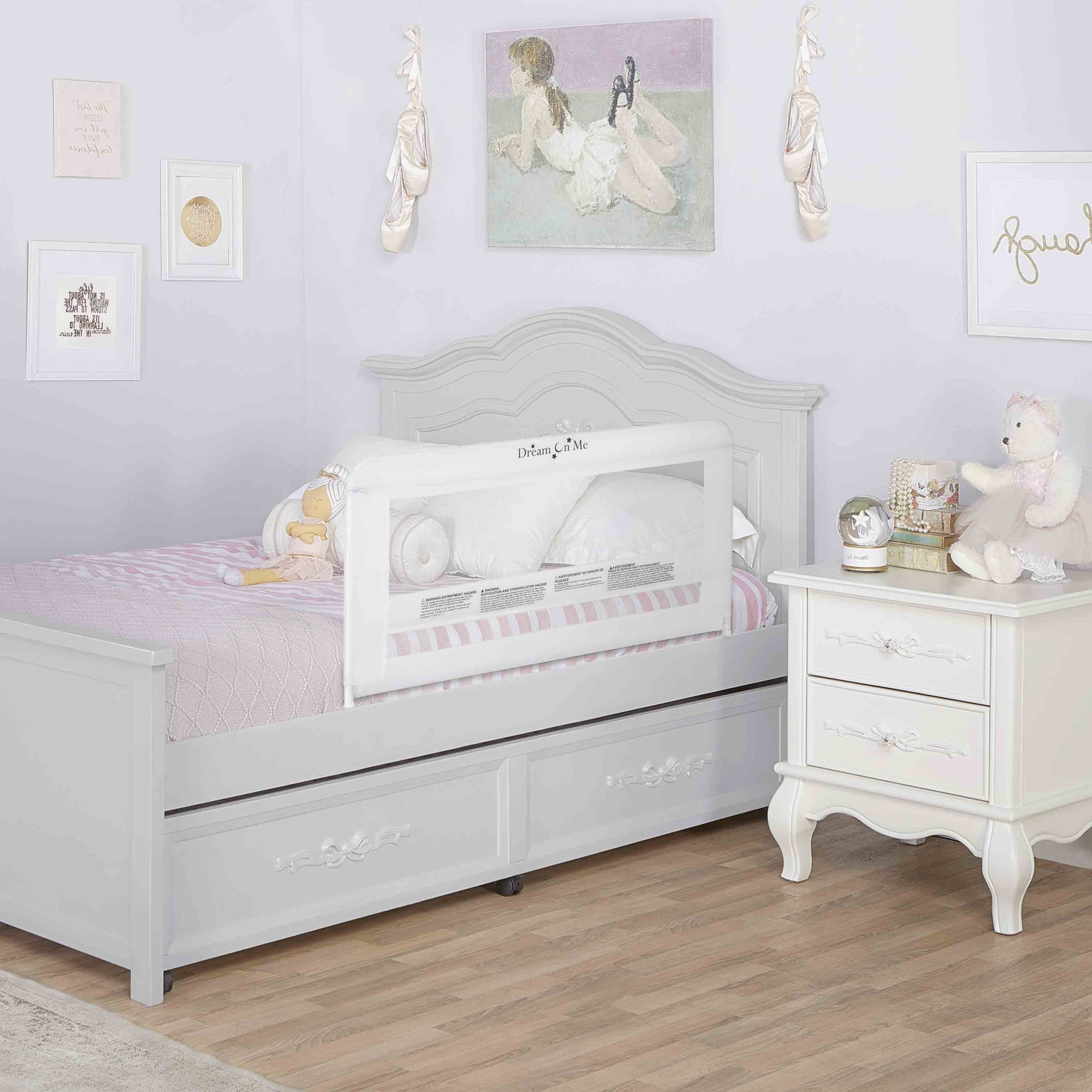 Dream On Me Lilibet Mesh Safety Bed Rail Single Pack