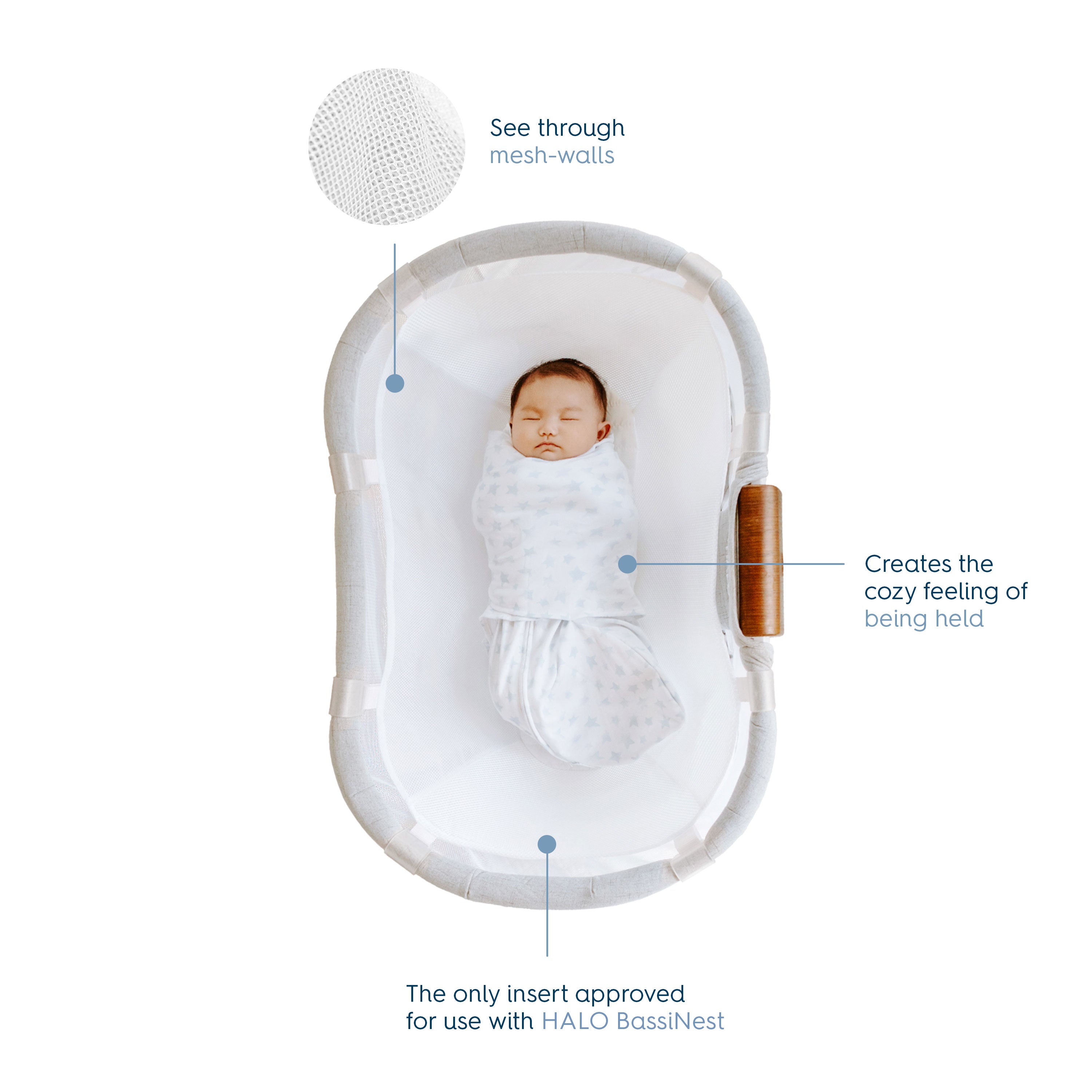Halo BassiNest Newborn Insert
