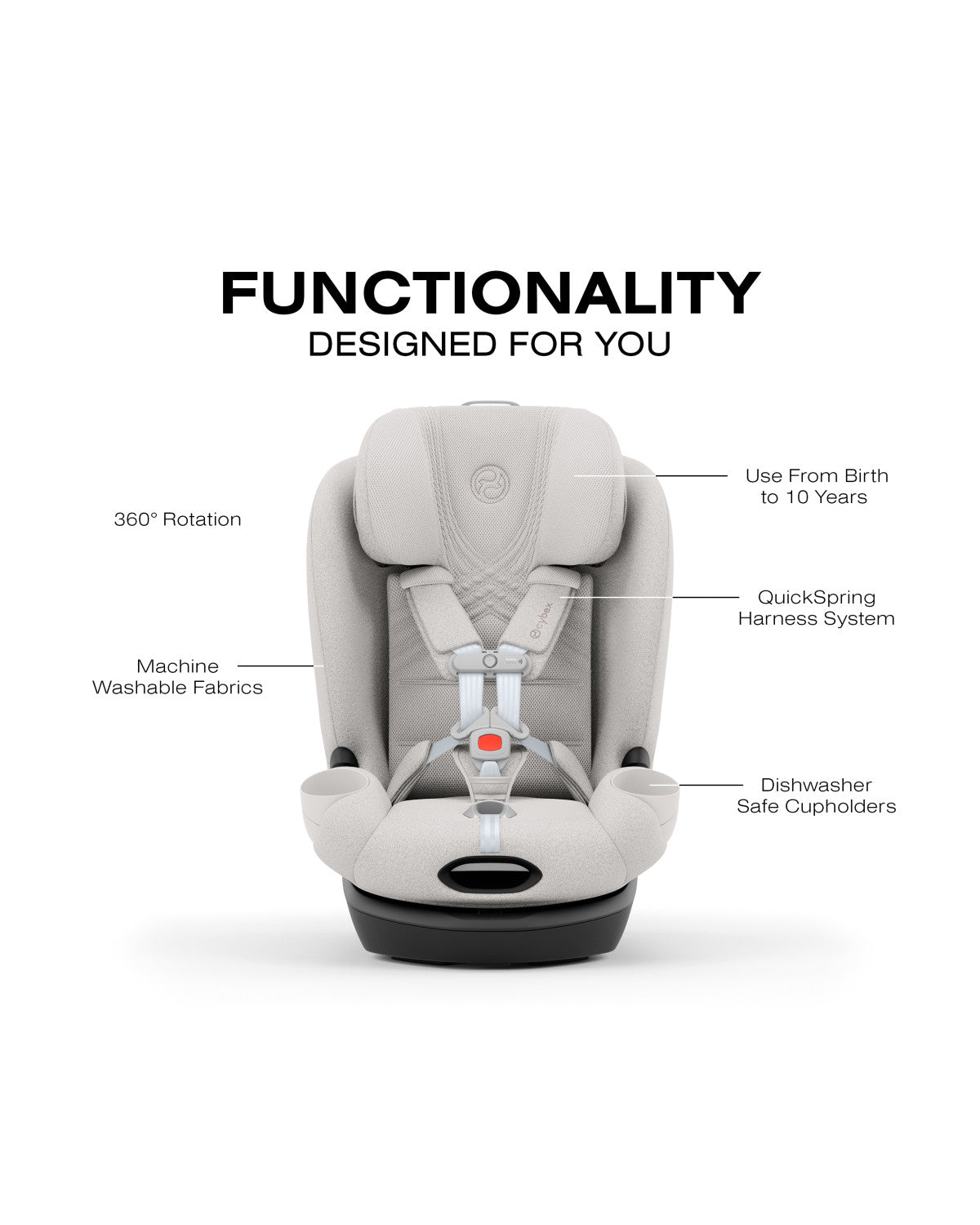 Cybex Callisto T 360° Rotating All-in-One Convertible Car Seat
