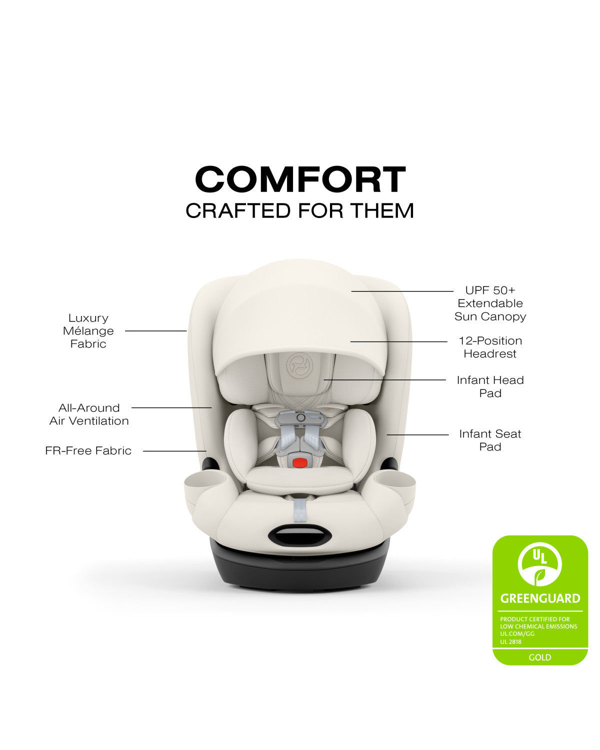 Cybex Callisto T 360° Rotating All-in-One Convertible Car Seat