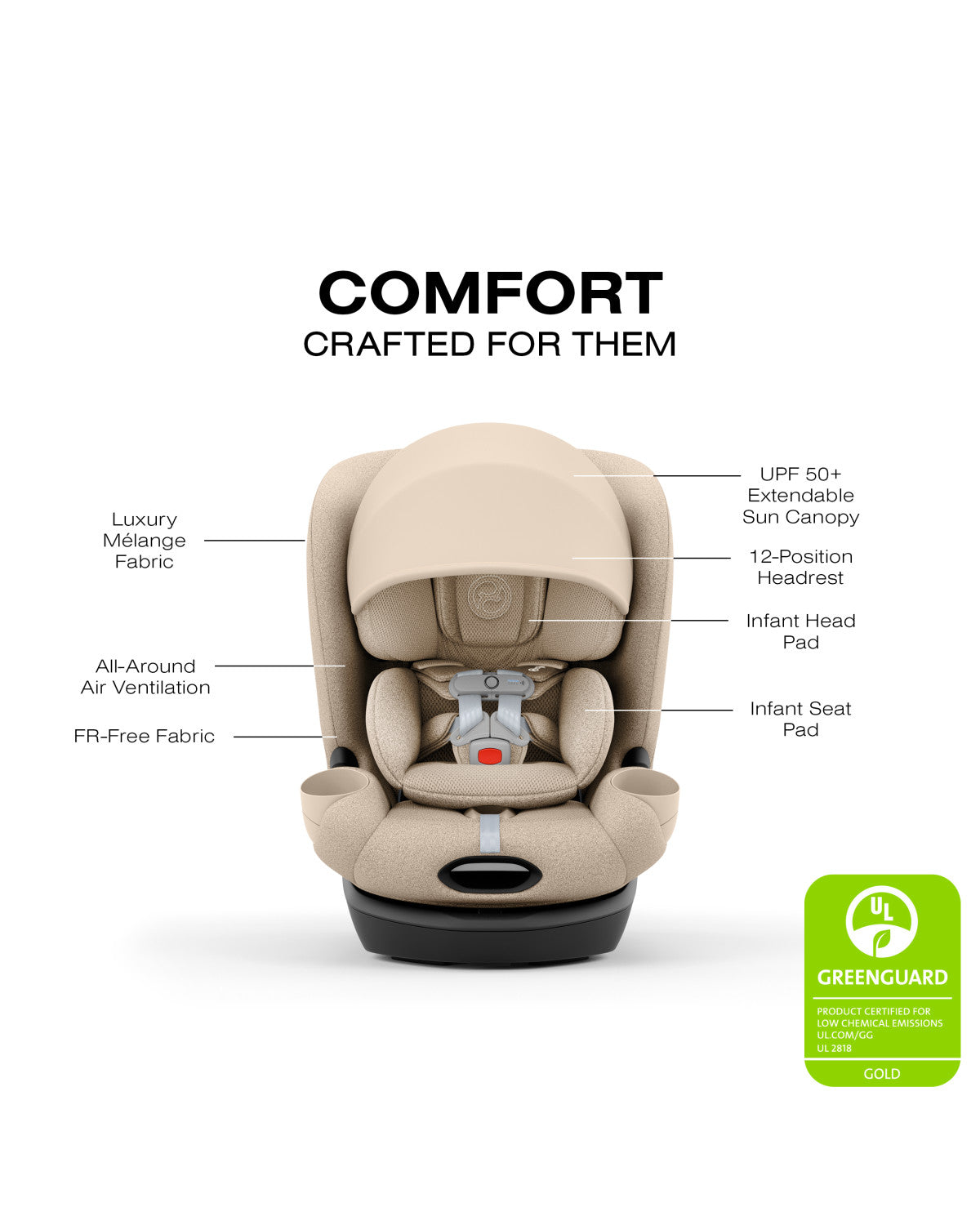 Cybex Callisto T 360° Rotating All-in-One Convertible Car Seat