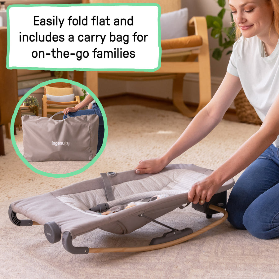 Ingenuity Keep InMotion Automatic Baby Rocking Seat