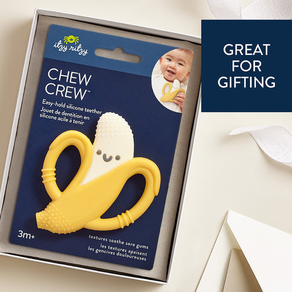 Itzy Ritzy Chew Crew Silicone Teether