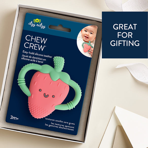 Itzy Ritzy Chew Crew Silicone Teether