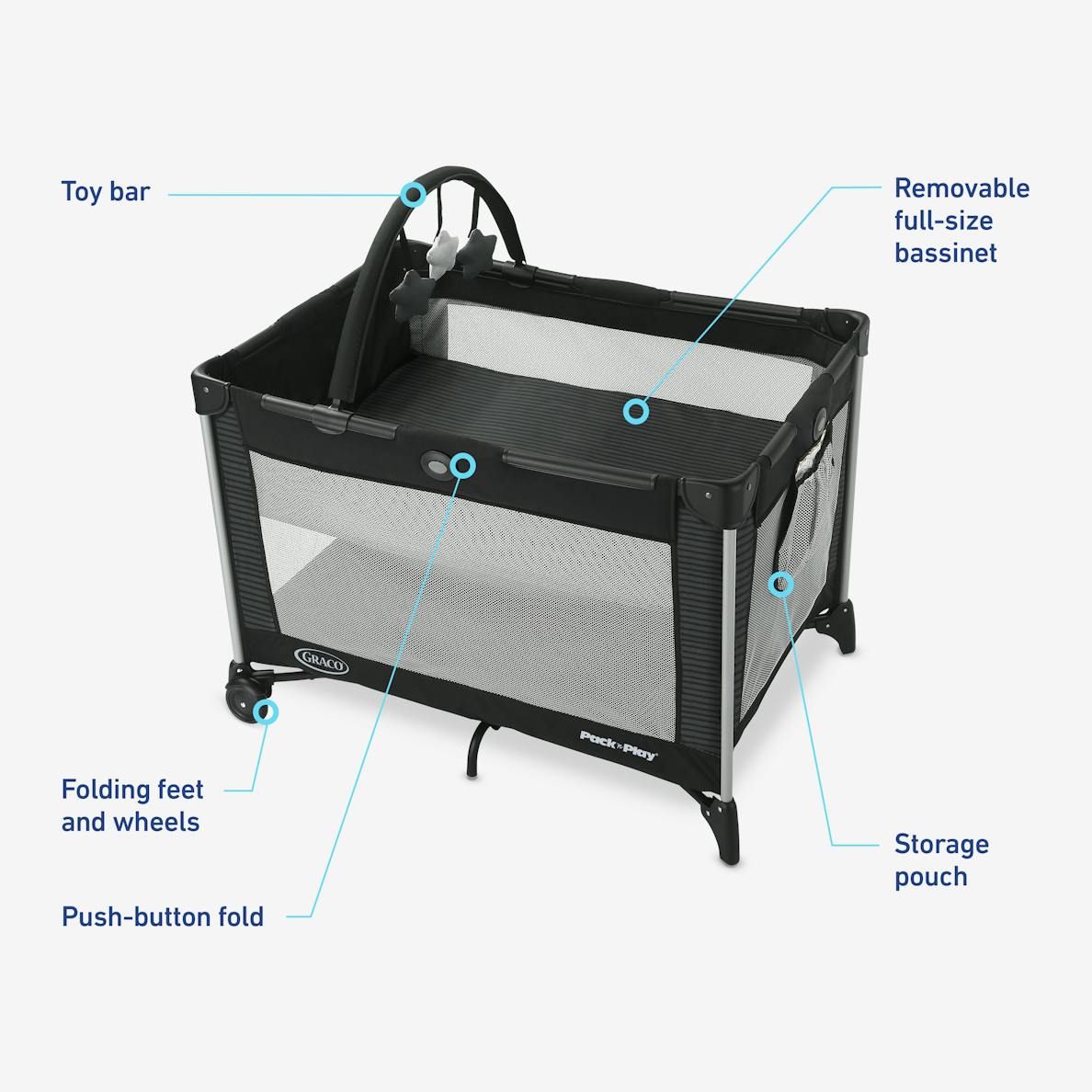 Graco Pack 'n Play On The Go 2-Level Playard