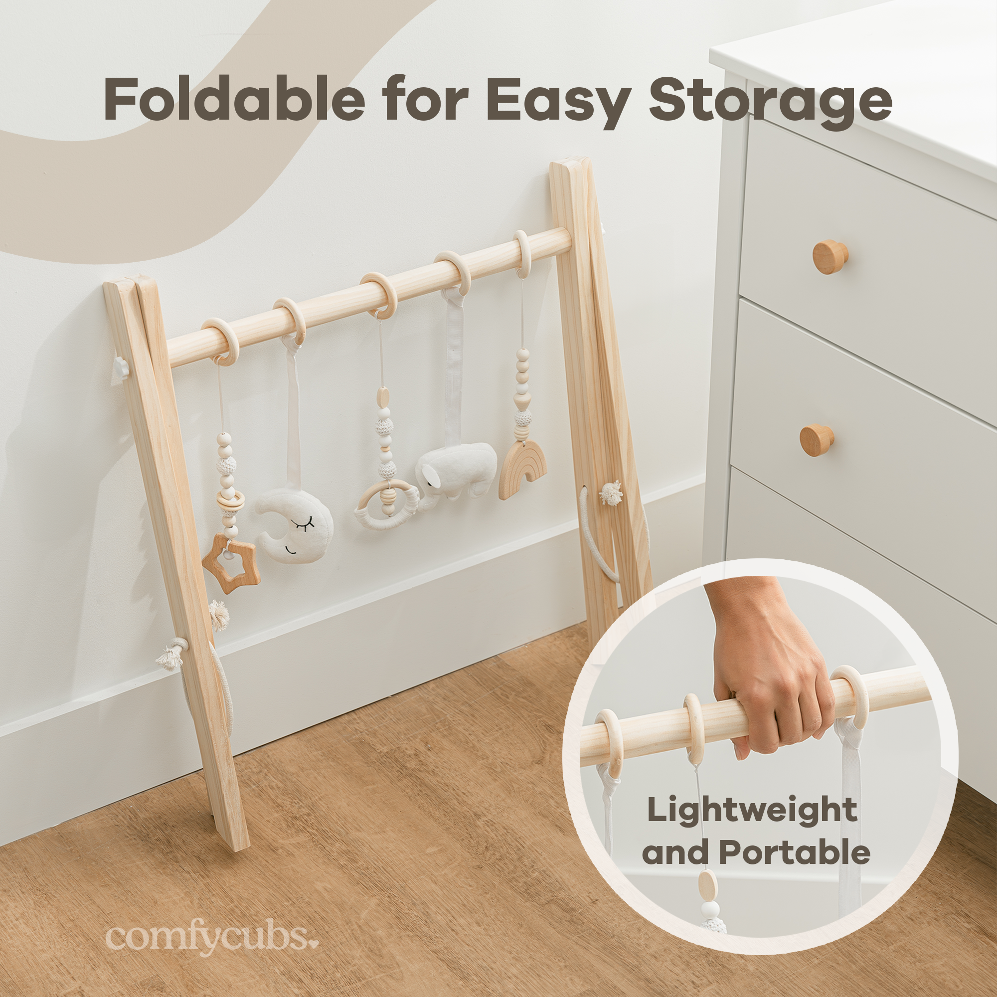 Comfy Cubs Baby Play Gym