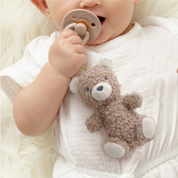 Itzy Ritzy Bitzy Pal Natural Rubber Pacifier & Plush Toy