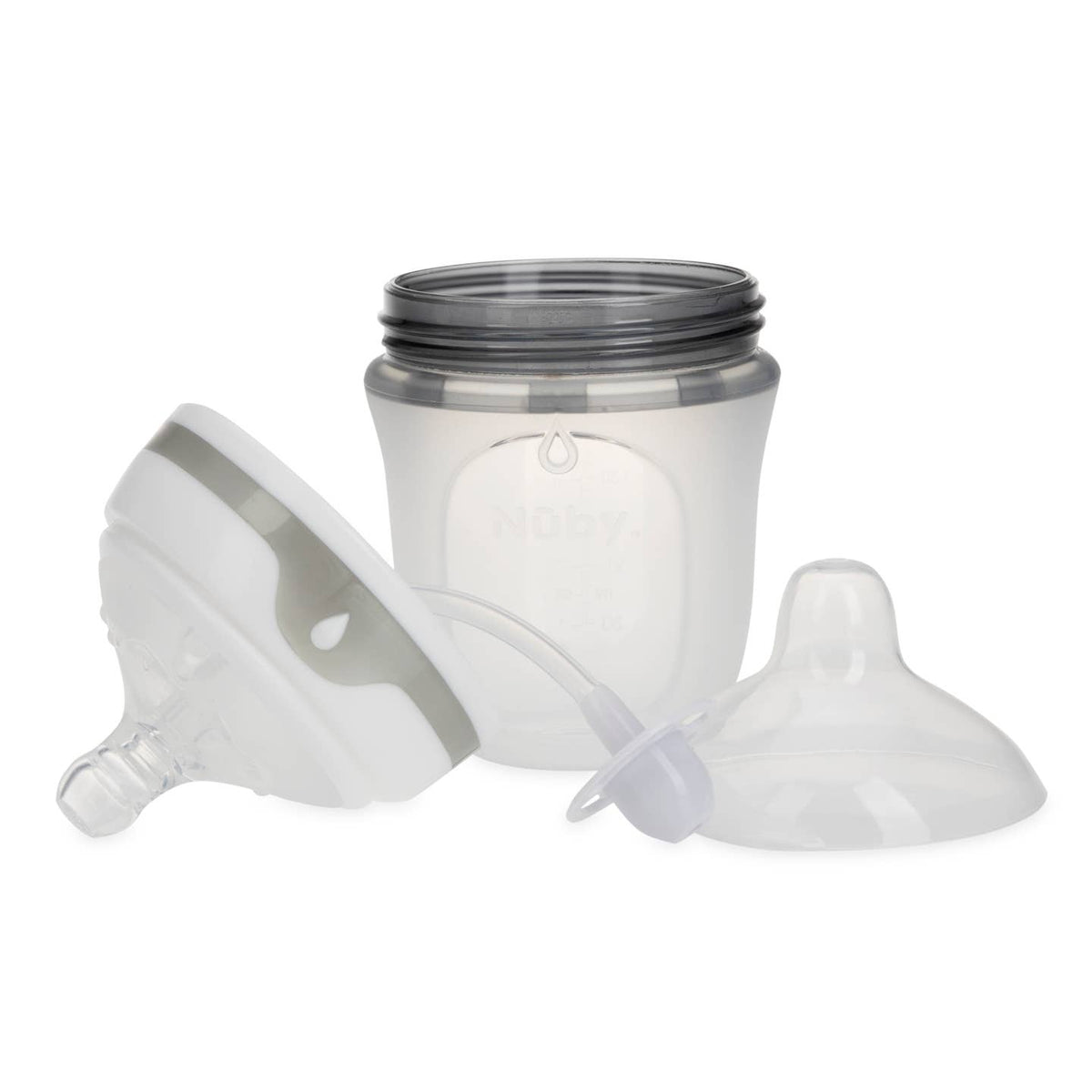 Nuby Comfort Bottle with Weighted Straw