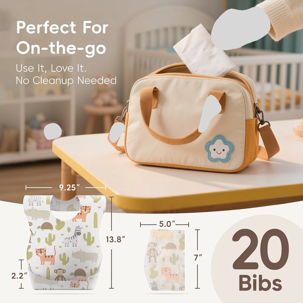 Disposable Baby Bibs