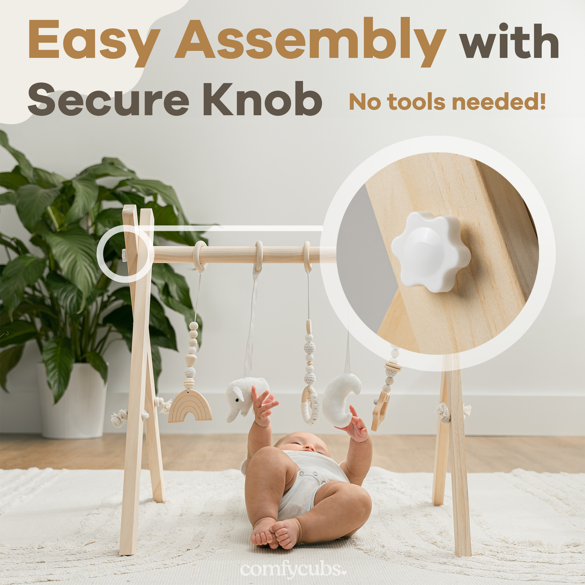 Comfy Cubs Baby Play Gym