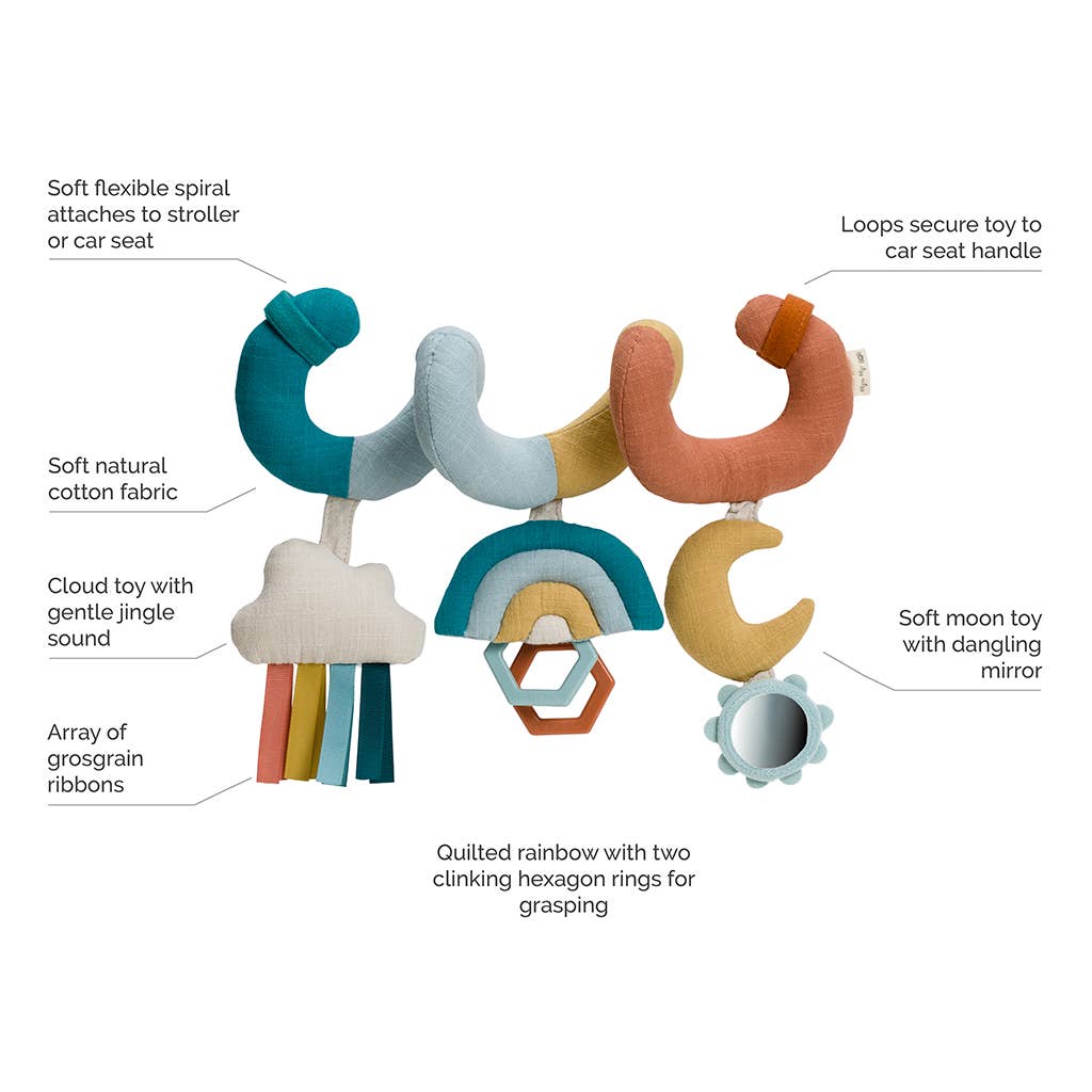 Itzy Bitzy Bespoke Spiral Car Seat Activity Toy