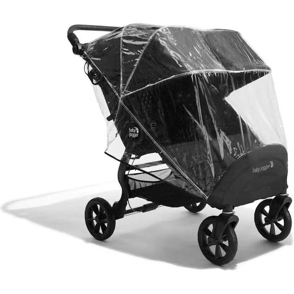 double city mini stroller Baby Jogger City Mini 2 / GT2 Double Stroller Weather Shield