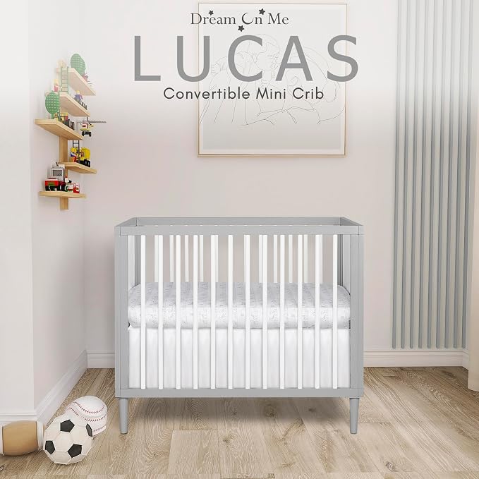 Dream On Me Lucas Mini Modern Crib