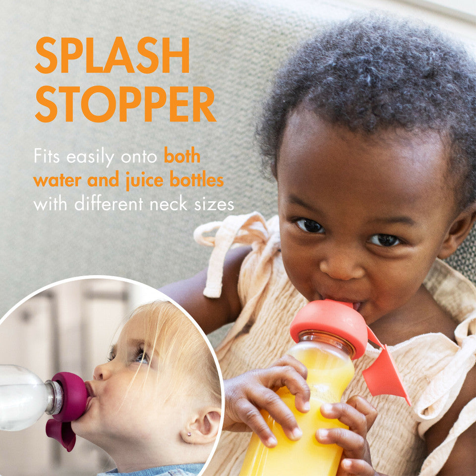Boon SNUG Sip Universal Bottle Topper with Spill Proof Valve