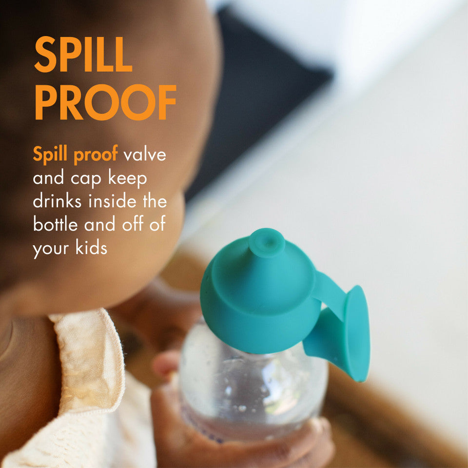 Boon SNUG Sip Universal Bottle Topper with Spill Proof Valve