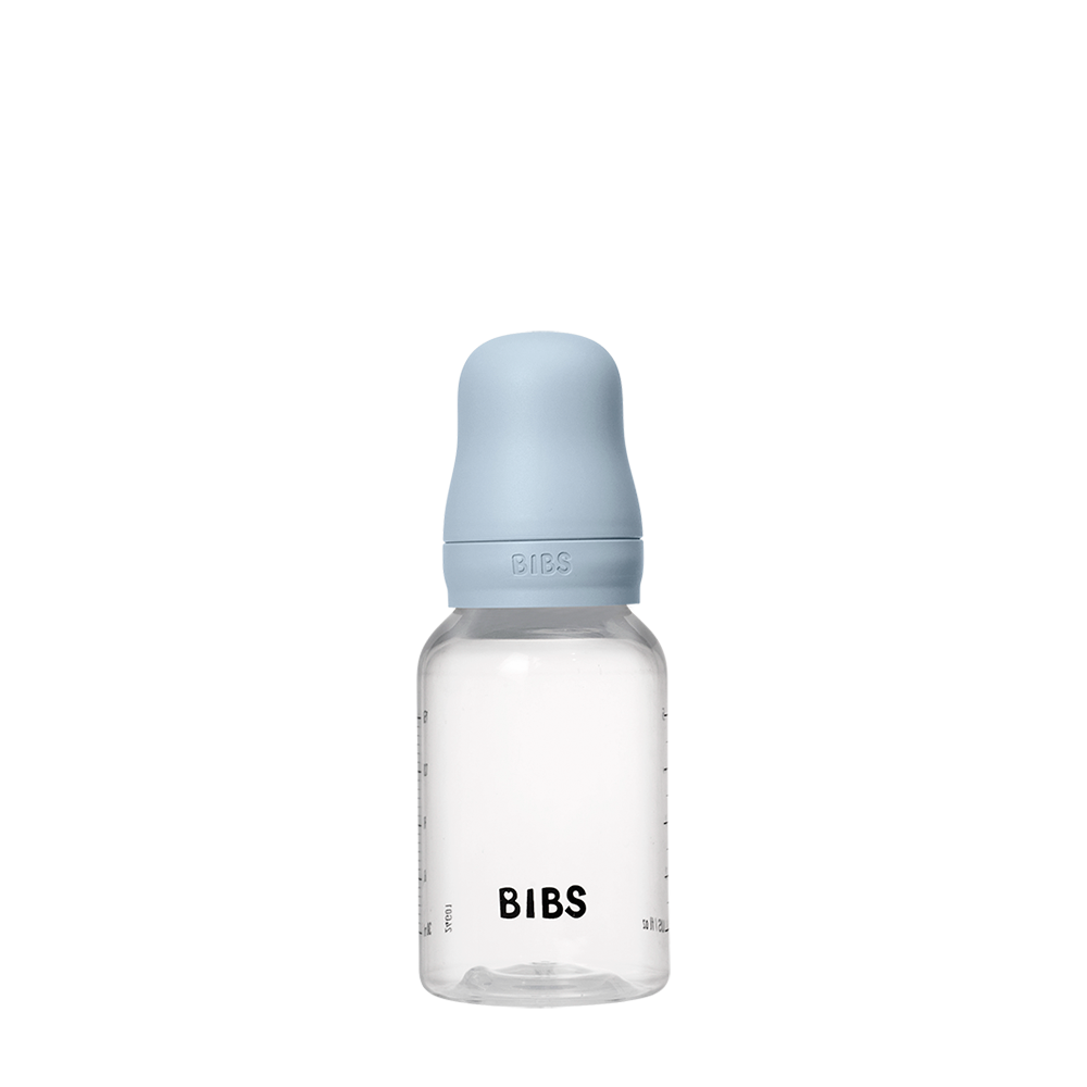 BIBS Baby BPA-Free Polypropylene Bottle Set 5oz. Silicone | Slow Flow